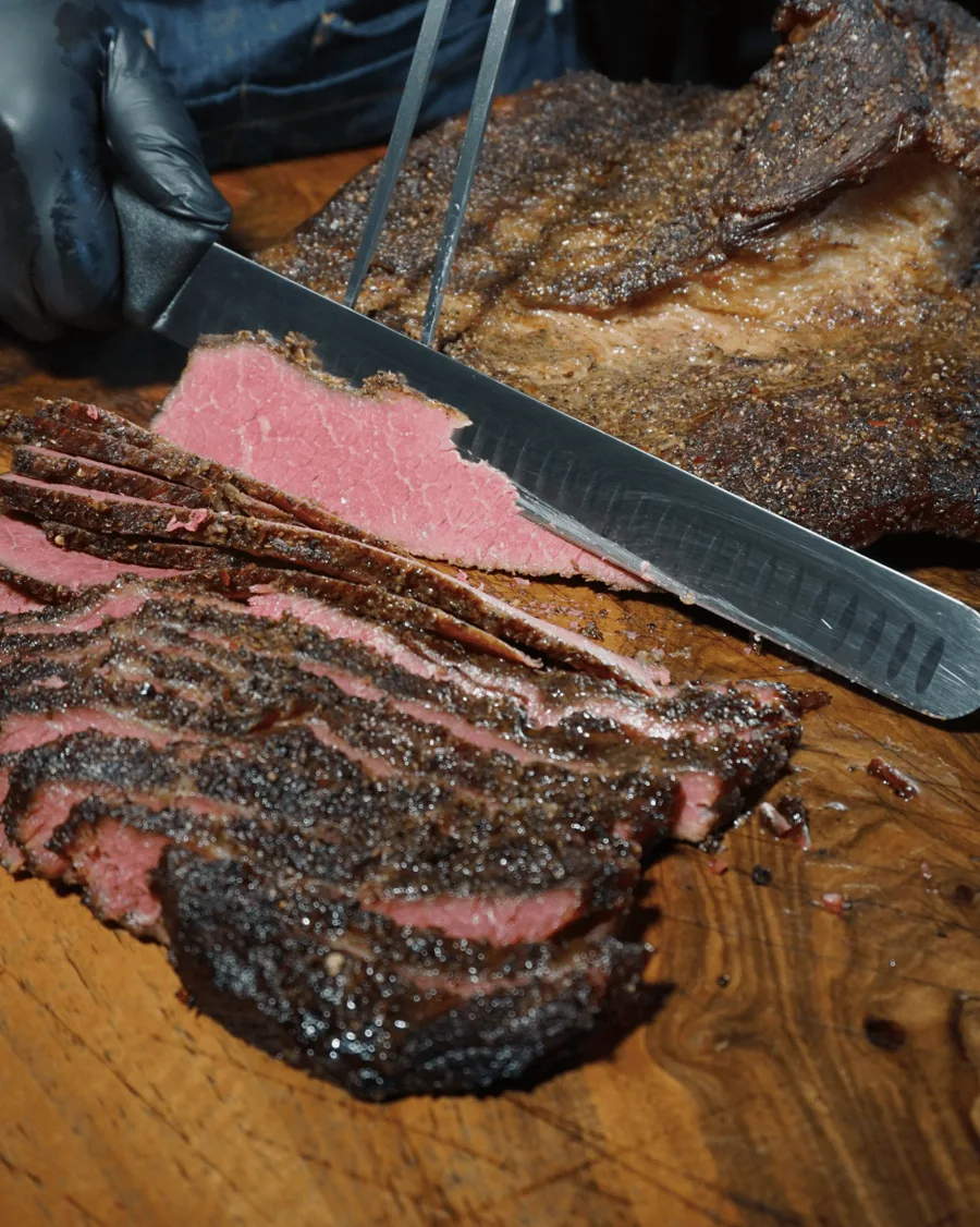 Brisket sunumu